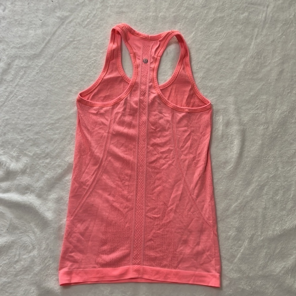 lululemon athletica Pink Racerback Tank Top - Picture 3 of 6